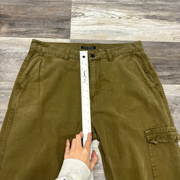 Lucky Brand Olive Cargo Pants - Picture 12 of 14